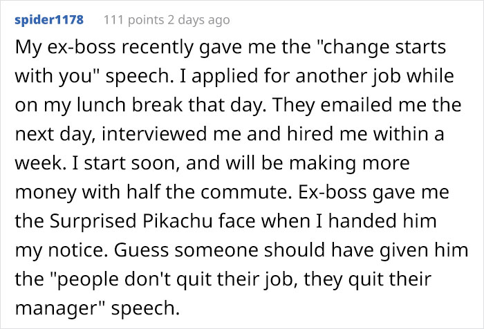 Boss Made To Eat His Words After Telling Star Employee To &ldquo;Gain Some Perspective&rdquo; For Refusing To Add 3 Hr Commute To Workday