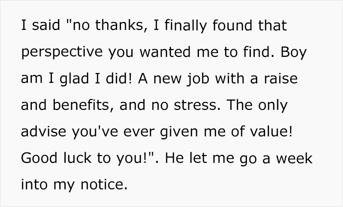 Boss Made To Eat His Words After Telling Star Employee To &ldquo;Gain Some Perspective&rdquo; For Refusing To Add 3 Hr Commute To Workday