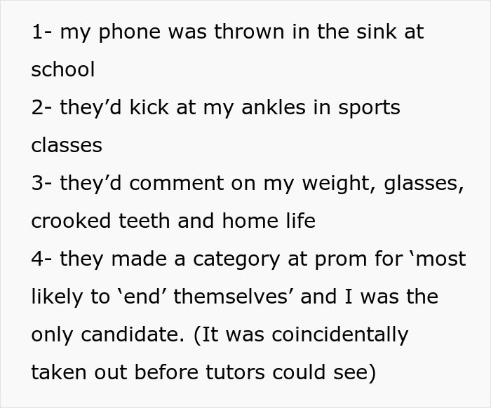 Woman Gets Revenge On Her School Bullies: &ldquo;I Made It So They Won&rsquo;t Ever Get A Job In Their Chosen Degree&rdquo;