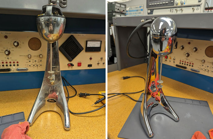 I Polished Up This Old Milkshake Maker