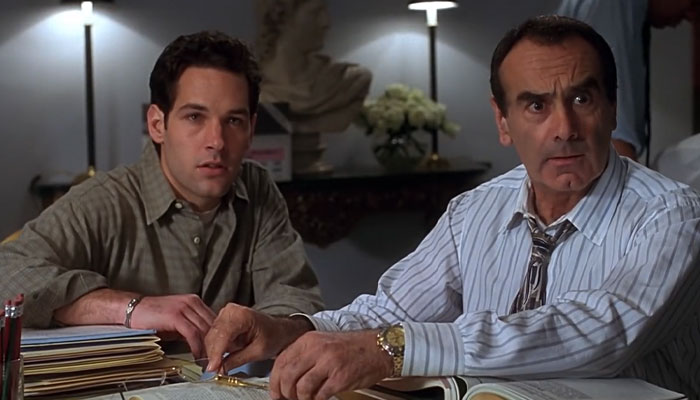 Josh and Mel working on papers 