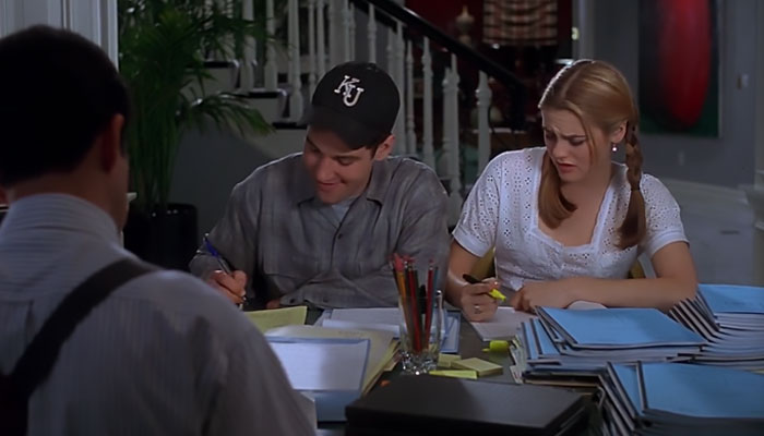 Josh and Cher working together 