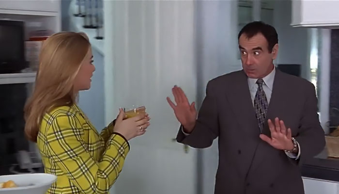 Mel and Cher talking 