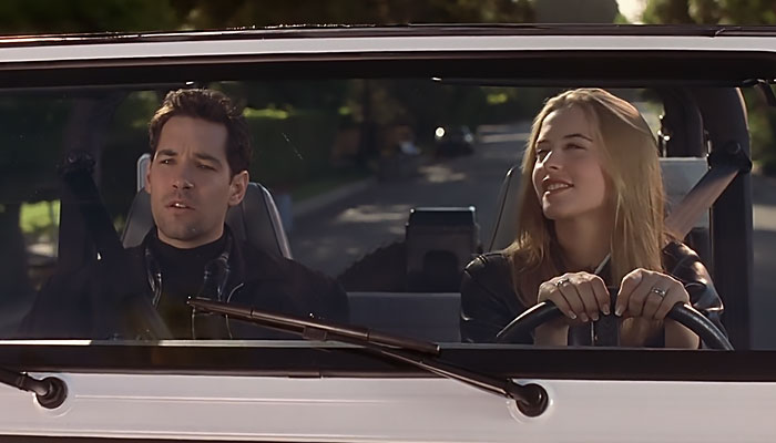 Cher and Josh in the car 