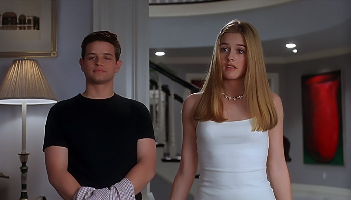 Cher wearing white dress