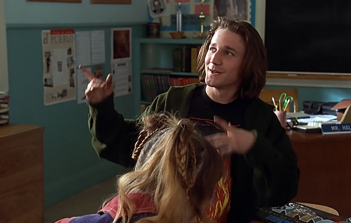 Travis wearing green shirt 