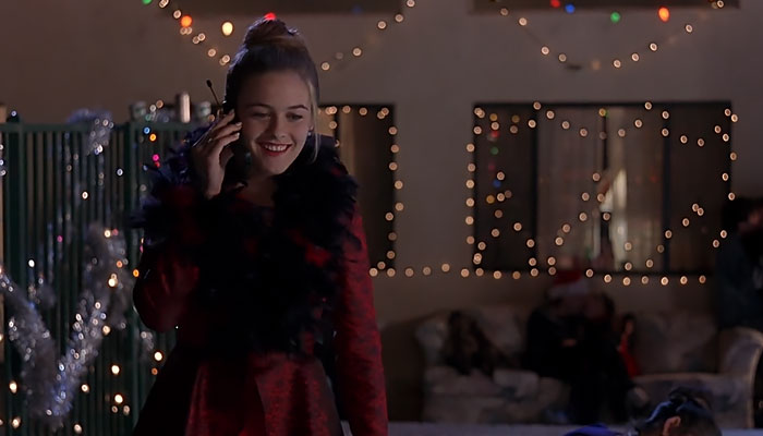 Cher talking on the phone 