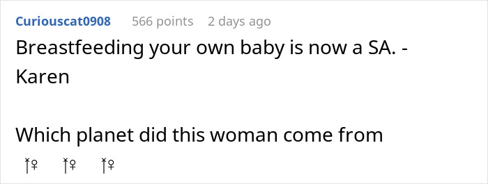 "She Was Just Trying To Clean Out The Extra Milk In Her Mouth": Newborn 'Defends' Mom Being Told Off For Public Breastfeeding