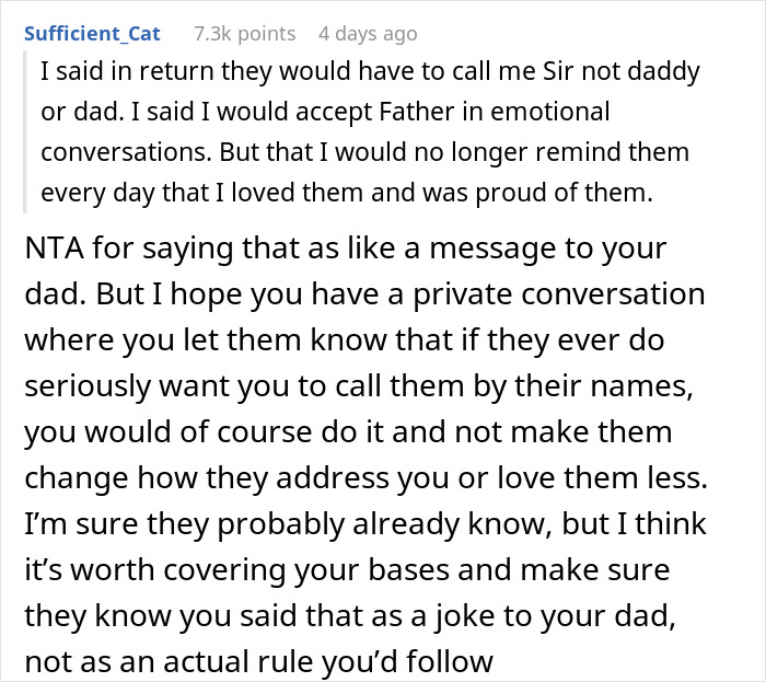 Dad Uses His Kids As Props To Make A Point To His Father That He Was Always Emotionally Distant, Upsetting Everyone
