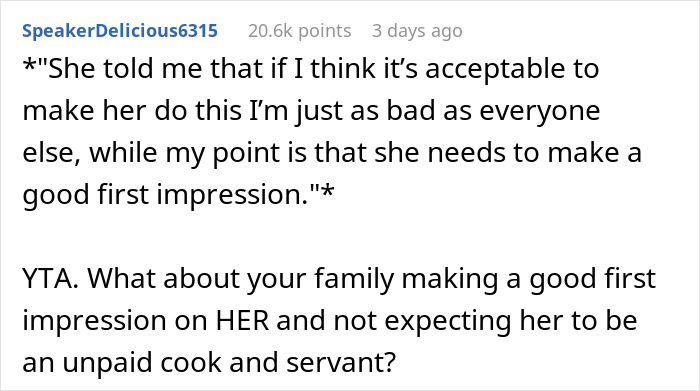 "When I Explained To Her The Tradition, She Was Understandably Bothered": Guy Doesn't Understand Why His GF Won't Follow His Family's Sexist Tradition