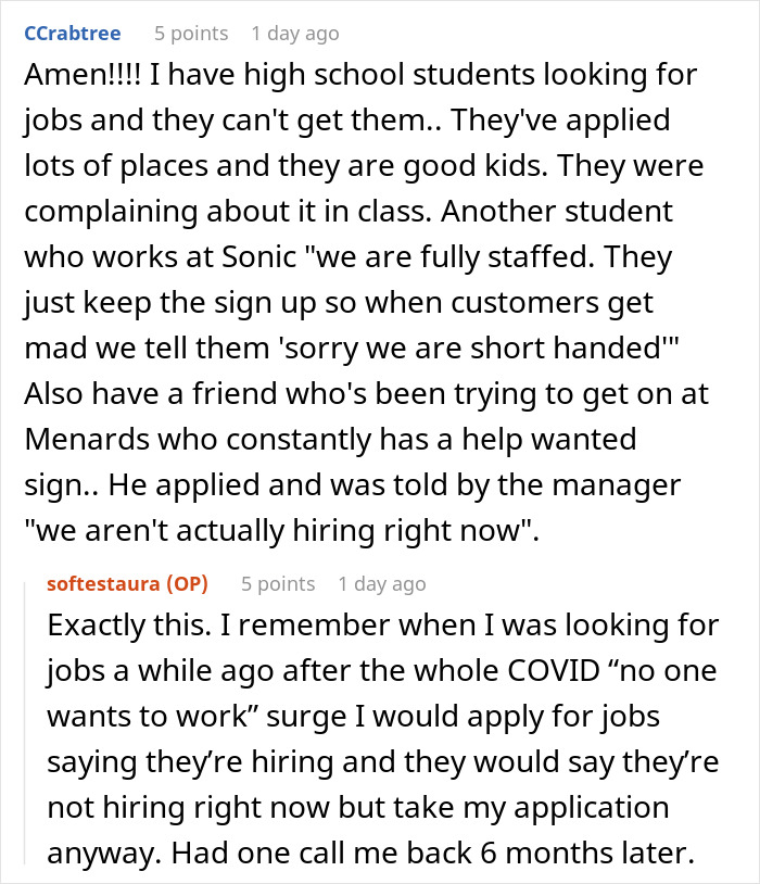 Employee Shares The Truth About Restaurants Being &lsquo;Short-Staffed&rsquo; Due To Lack Of Hiring, Not Because &lsquo;No One Wants To Work&rsquo;