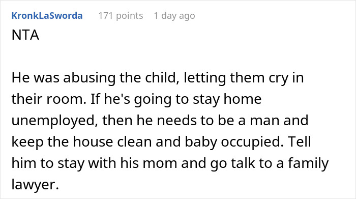 Mom 'Kidnaps' Her Own Child To Prove To Her Husband How Incompetent And Lazy He Is
