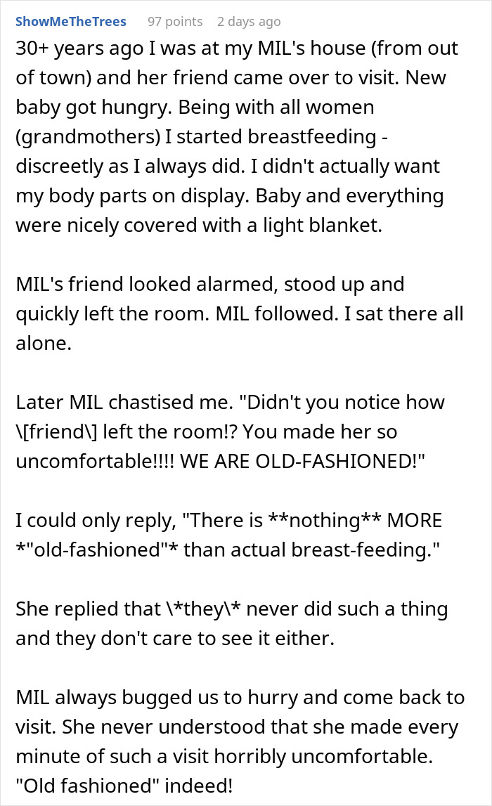 "She Was Just Trying To Clean Out The Extra Milk In Her Mouth": Newborn 'Defends' Mom Being Told Off For Public Breastfeeding