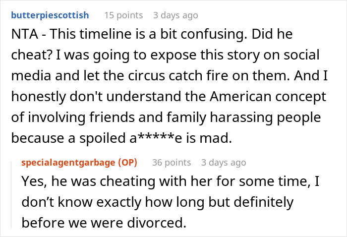 Woman Confronted By Ex Husband's New GF After She Refuses To Watch Their New Baby 