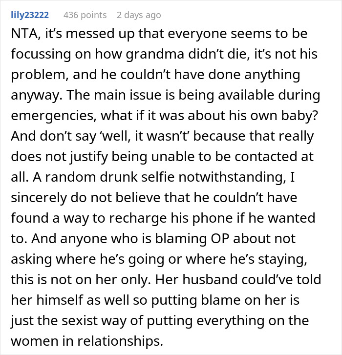 Man Thinks He Shouldn&rsquo;t Have To Disrupt His Plans To &ldquo;Cater To His Wife&rdquo; After Family Emergency Leaves Her Anxious And Alone