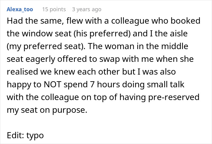 Guy Deals With Entitled Parent Using Movies Quotes When She Won't Stop Pestering Him About Switching Seats