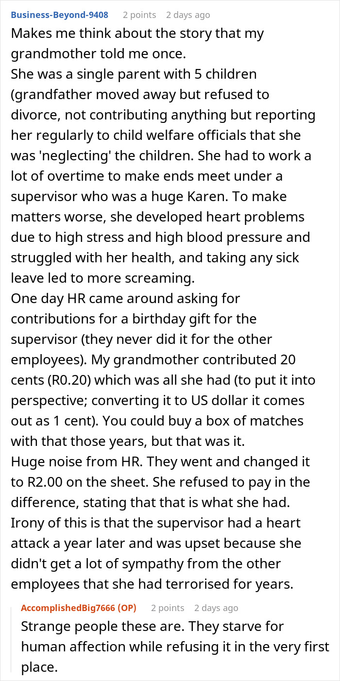 CEO Tells Employees There's No Room For Their Personal Lives At Work, Then Asks Them To Each Contribute $18 For His Birthday
