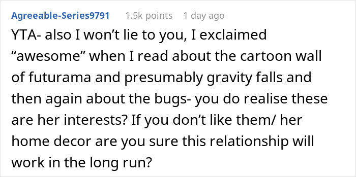 Guy Is Too Embarrassed To Let Anyone See Girlfriend's 'Childish' Apartment, Drama Ensues