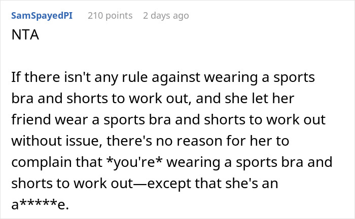 Woman Gets Fat-Shamed At A Gym And Is Ordered To &lsquo;Put On A Shirt&rsquo; By Entitled Girl Saying That Her Outfit Is &lsquo;Unsanitary&rsquo;