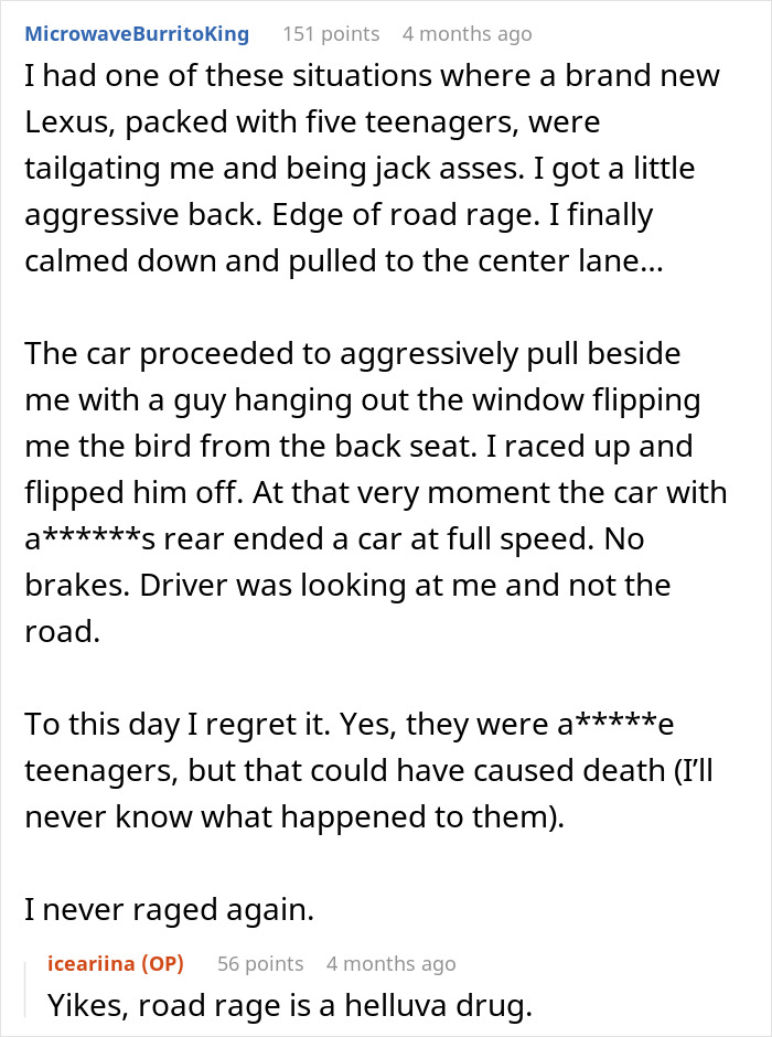 "I See Flashing Lights In My Rearview": Tailgater Learns His Lesson The Hard Way As It Leads To Police Intervention