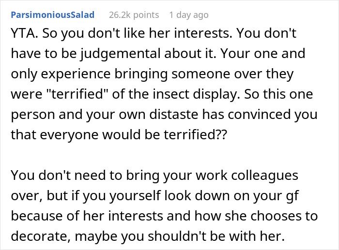 Guy Is Too Embarrassed To Let Anyone See Girlfriend's 'Childish' Apartment, Drama Ensues