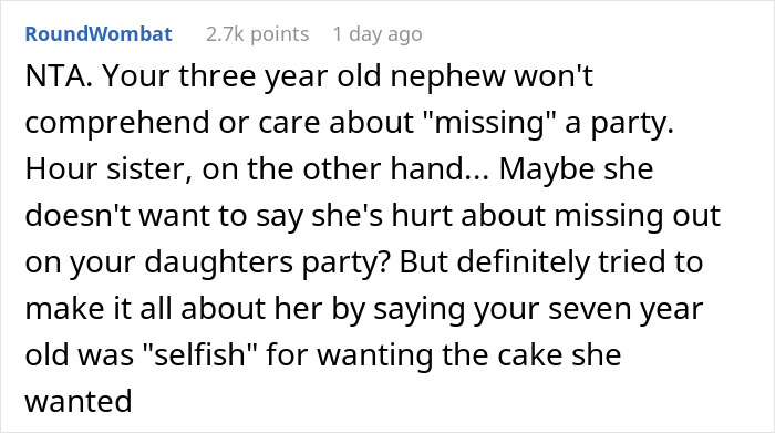Birthday Girl Requests Cake That Her Cousin Is Allergic To, Causes Drama In The Family Birthday Girl Requests Cake That Her Cousin Is Allergic To, Causes Drama In The Family