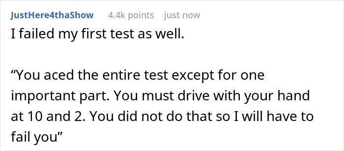 16 Y.O. In Tears After Driving Instructor Purposefully Fails Him By Ignoring Request To Buckle Up