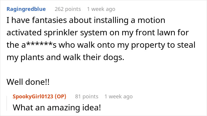 Woman Gets Her Sweet Revenge After Random Family Decided To Have A Picnic On Her Front Lawn And Refused To Leave Woman Gets Her Sweet Revenge After Random Family Decided To Have A Picnic On Her Front Lawn And Refused To Leave