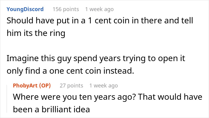 Man Cheats On Fianc&eacute; With An Ex, Demands She Return His $190 Engagement Ring, So She Does, Infuriating Him Endlessly