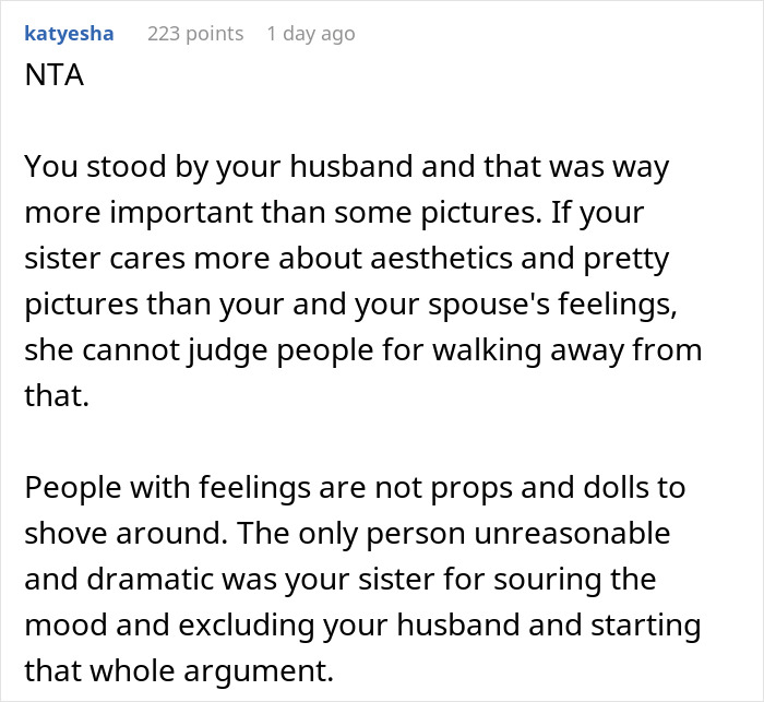 Bride Doesn't Want Brother's Husband "Ruining The Aesthetic" In Wedding Photos, Is Surprised When They Leave The Party Bride Doesn't Want Brother's Husband "Ruining The Aesthetic" In Wedding Photos, Is Surprised When They Leave The Party