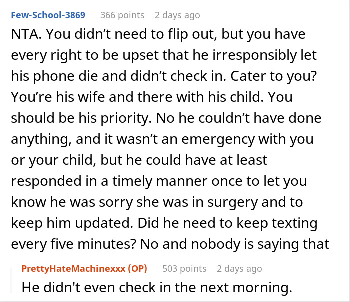 Man Thinks He Shouldn&rsquo;t Have To Disrupt His Plans To &ldquo;Cater To His Wife&rdquo; After Family Emergency Leaves Her Anxious And Alone