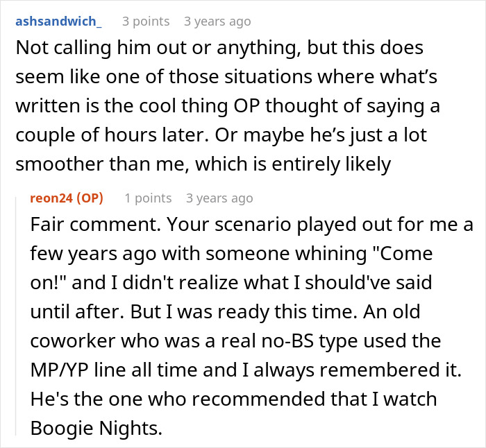 Guy Deals With Entitled Parent Using Movies Quotes When She Won't Stop Pestering Him About Switching Seats