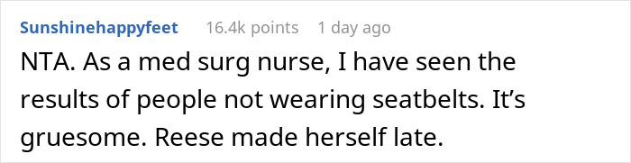 Woman Rages At Friend For Ignoring Her Trauma And Trying To Get Her To Put Her Seatbelt On Woman Rages At Friend For Ignoring Her Trauma And Trying To Get Her To Put Her Seatbelt On