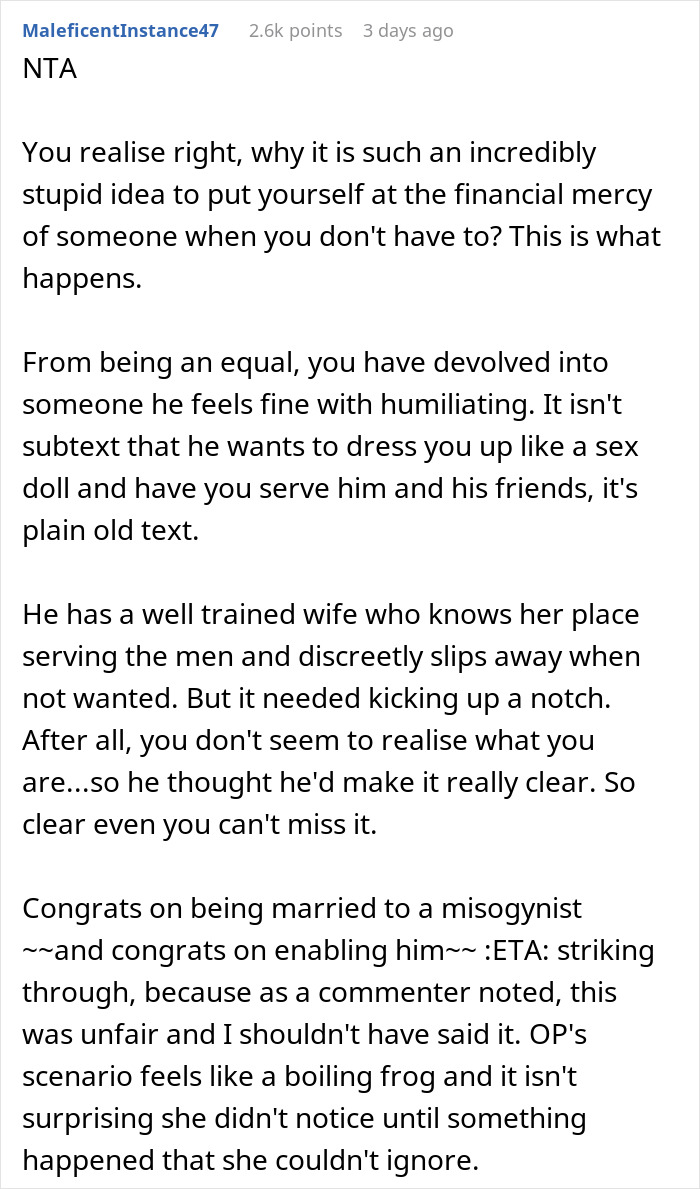 &ldquo;I Was So Confused&rdquo;: Wife Wonders If She&rsquo;s A Jerk For Refusing To Wear Husband&rsquo;s &ldquo;Hilarious&rdquo; Yet Humiliating Gift