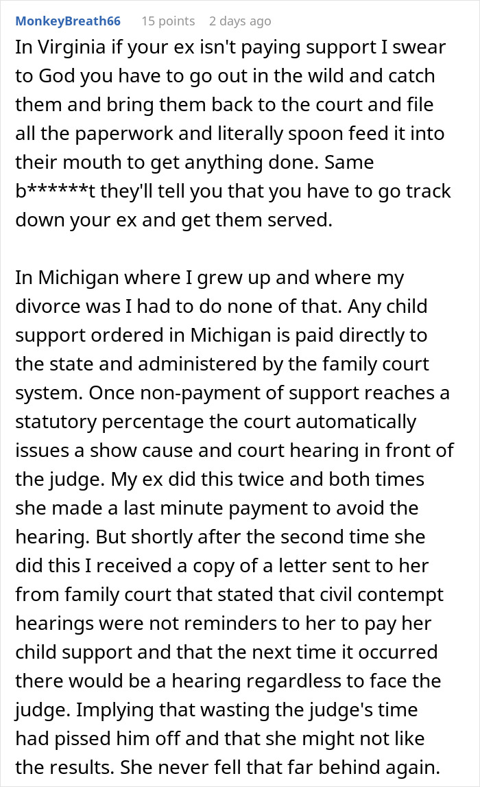 Guy Fed Up With Wife&rsquo;s Ex Being A Pain With Getting His Kids Passports, Makes Sure The Forgotten Child Support Is Collected From Him Immediately