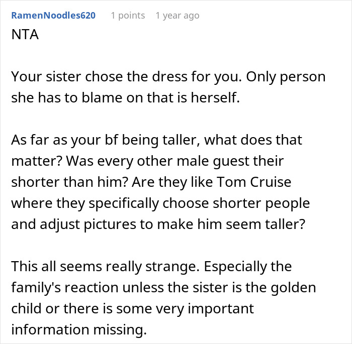 Woman Brings Her 6&rsquo;8&rdquo; Boyfriend To Wedding Where Groom Is Just 5&rsquo;9&rdquo;, Bride Gets So Upset She Snaps At Her