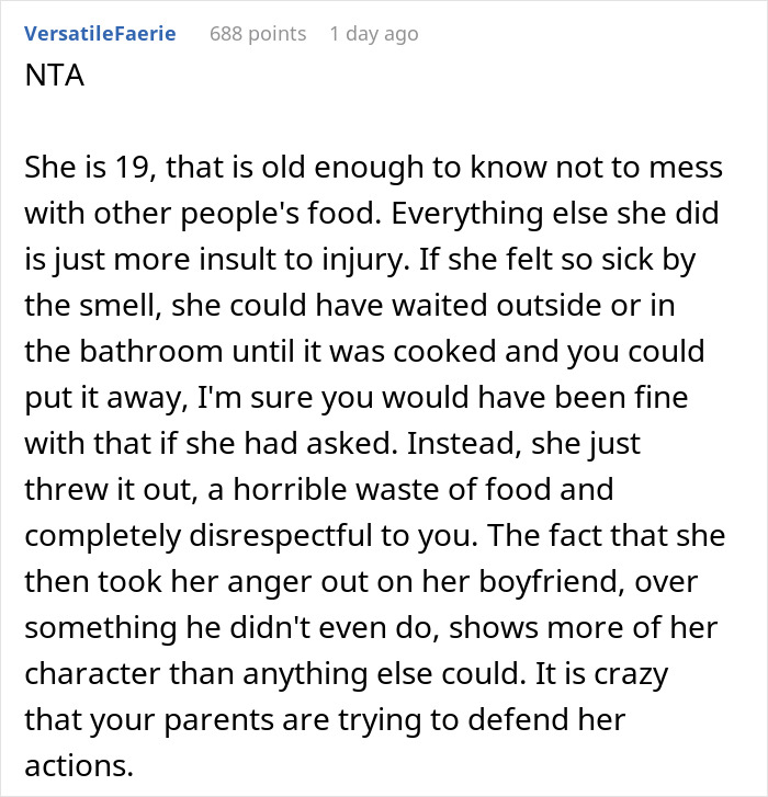 "[Am I The Jerk] For Yelling At My Brother&rsquo;s Pregnant Girlfriend And Kicking Them Both Out Of My House After She Threw Away My Food?"
