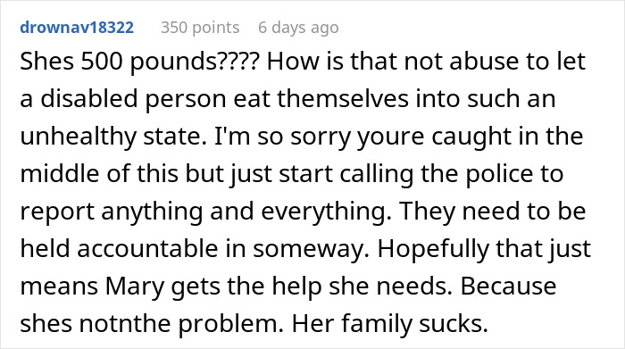 500 Lb Woman With Special Needs Is Too Violent To Be Enrolled In Day Programs, So Her Parents Drop Her Off At Neighbor’s To Be Babysat Without Warning 500 Lb Woman With Special Needs Is Too Violent To Be Enrolled In Day Programs, So Her Parents Drop Her Off At Neighbor’s To Be Babysat Without Warning