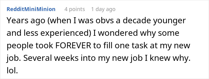 “I Got Reprimanded”: Worker Gets Called Out For Being Faster Than Others, So She Maliciously Complies With New Orders “I Got Reprimanded”: Worker Gets Called Out For Being Faster Than Others, So She Maliciously Complies With New Orders