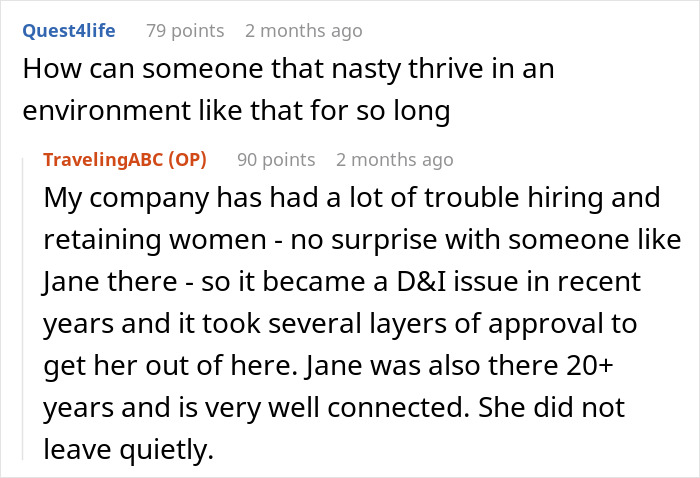 Woman Resigns After Her Manager Makes Her Life Hell, Proceeds To Come Back A Few Months Later And Get Her Fired