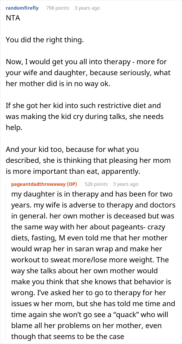 Dad Calls Out Wife And Puts An End To Her Unhealthy Obsession With Their 14-Year-Old Daughter's "Pageant-Ready" Looks, Wonders If He's A Jerk