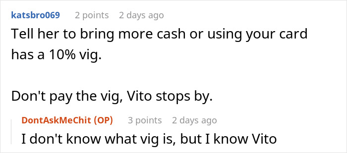 Woman Shares Her Experience With A Friend Who Brought Almost No Money On Vacation