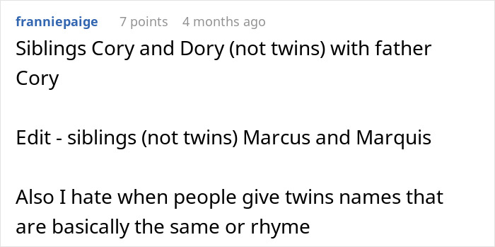 "Brick And Stone Wall": People Share The Most Unfortunate Names Parents Gave Their Twins After Teacher Blasts Her Students' Parents