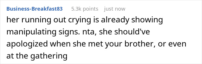 Brother Introducing His Fianc&eacute;e At A Family Event Takes A Turn When His Sister Recognizes Her High School Bully And Sheds Light On Her Past