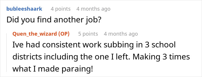 “Oh, I’m Replaceable?”: Teacher Takes Vice Principal At Their Word And Quits During An Education Shortage “Oh, I’m Replaceable?”: Teacher Takes Vice Principal At Their Word And Quits During An Education Shortage
