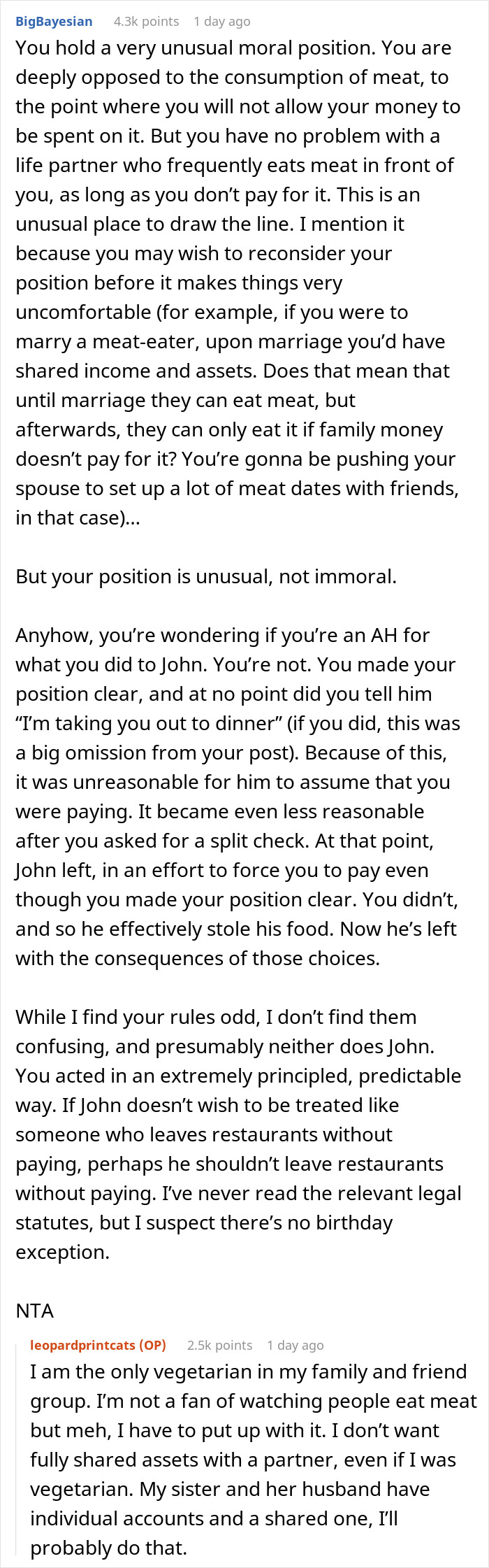 &ldquo;[Am I The Jerk] For Refusing To Pay For My Bf&rsquo;s Food On His Birthday And Getting Him Banned From A Restaurant?&rdquo;