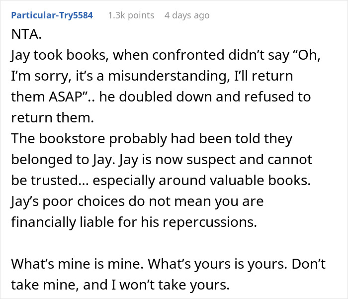 "I Told Him I Will Be Calling The Cops": Woman Gets Friend Fired After He "Borrowed" Her Special Books To Get Them Appraised As A "Surprise"