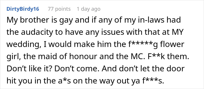 “Two Fronts Formed”: A Man’s Absence From A Wedding Causes Chaos, As The Reason He Didn’t Attend Splits The Family “Two Fronts Formed”: A Man’s Absence From A Wedding Causes Chaos, As The Reason He Didn’t Attend Splits The Family