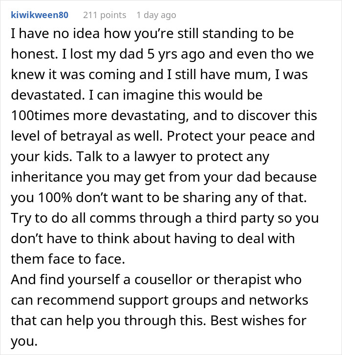 Every Single Family Member Takes This Woman's Side After She Found Out Her Husband Was Cheating With Her Best Friend