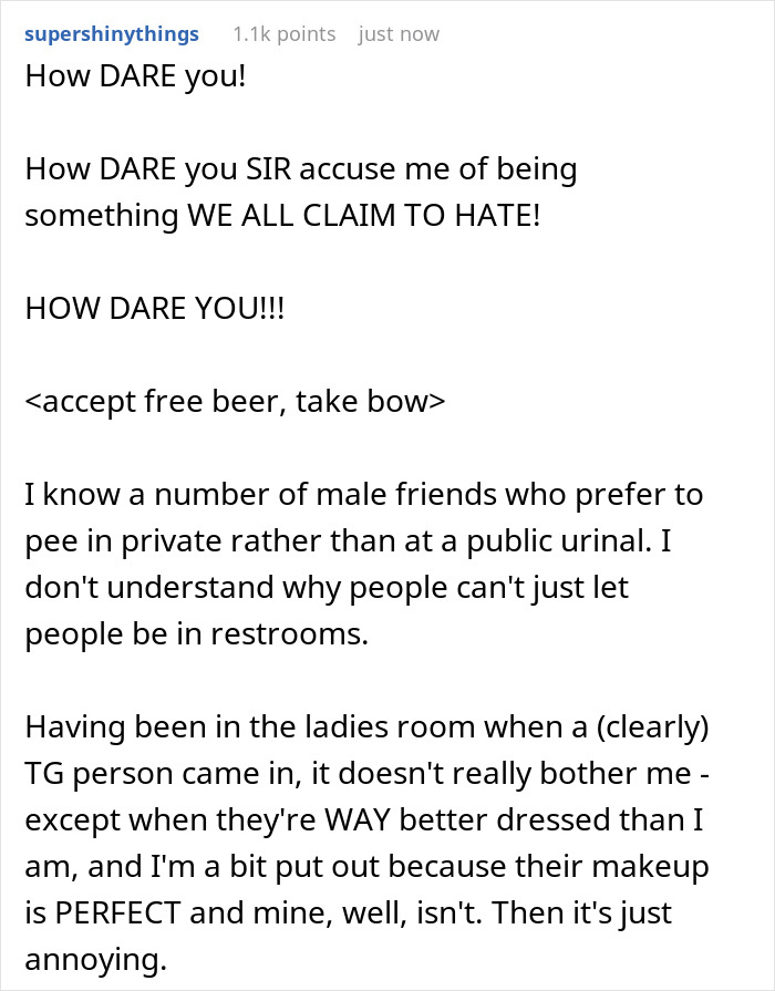 Man “Fights Fire With Fire” To Get Transphobe Kicked Out From A Bar Man “Fights Fire With Fire” To Get Transphobe Kicked Out From A Bar